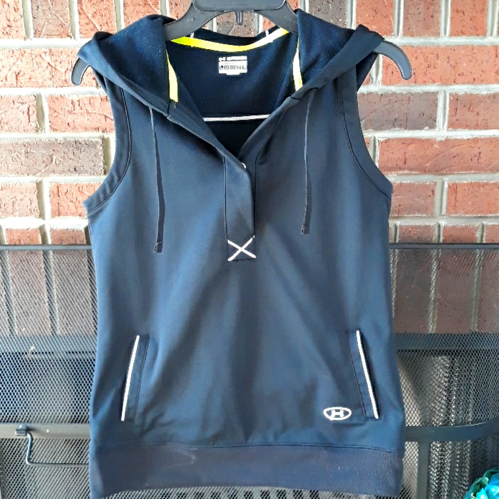 Under Armour Womens Sleeveless Hoodie Size Small